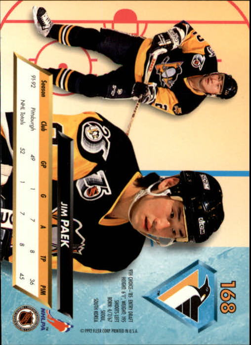 A5576 - Carte Ultra Hockey 1992-93 #s 1-250 + recrues - au choix - 15+ LIVRAISON GRATUITE AUX ÉTATS-UNIS - Photo 333/497