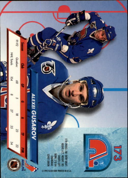 A5576 - Carte Ultra Hockey 1992-93 #s 1-250 + recrues - au choix - 15+ LIVRAISON GRATUITE AUX ÉTATS-UNIS - Photo 343/497