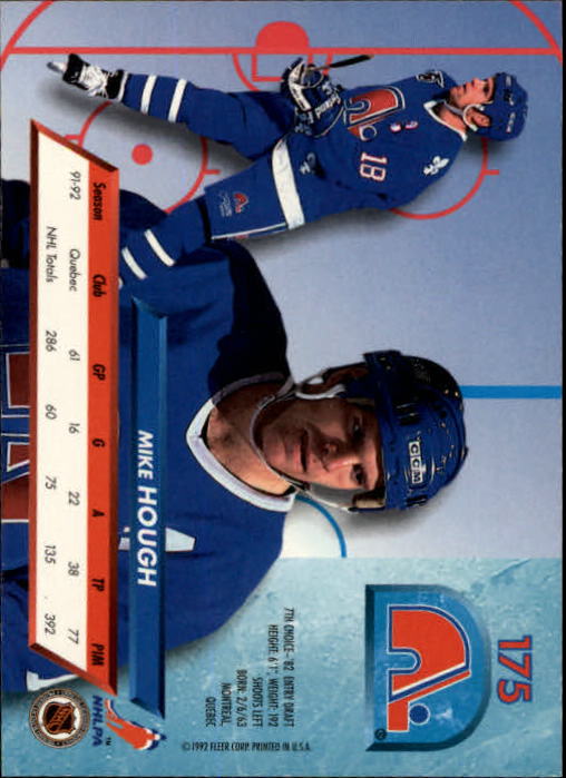 A5576 - Carte Ultra Hockey 1992-93 #s 1-250 + recrues - au choix - 15+ LIVRAISON GRATUITE AUX ÉTATS-UNIS - Photo 347/497