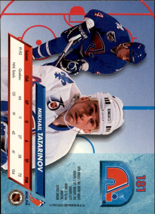 A5576 - Carte Ultra Hockey 1992-93 #s 1-250 + recrues - au choix - 15+ LIVRAISON GRATUITE AUX ÉTATS-UNIS - Photo 359/497