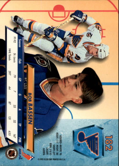 A5576 - Carte Ultra Hockey 1992-93 #s 1-250 + recrues - au choix - 15+ LIVRAISON GRATUITE AUX ÉTATS-UNIS - Photo 361/497