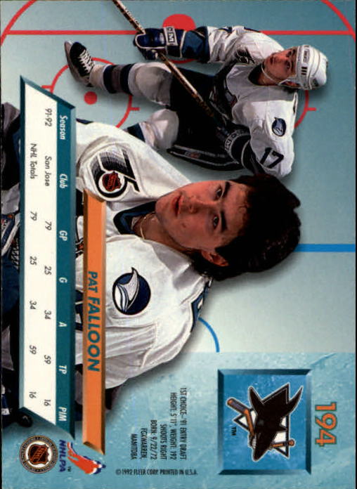 A5576 - Carte Ultra Hockey 1992-93 #s 1-250 + recrues - au choix - 15+ LIVRAISON GRATUITE AUX ÉTATS-UNIS - Photo 385/497