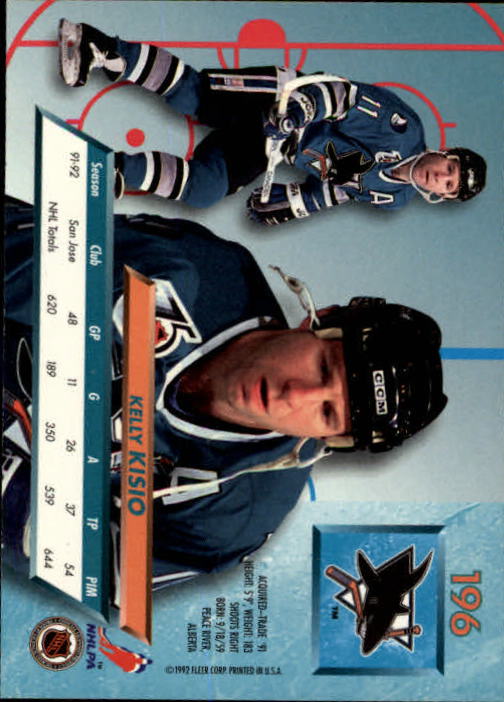 A5576 - Carte Ultra Hockey 1992-93 #s 1-250 + recrues - au choix - 15+ LIVRAISON GRATUITE AUX ÉTATS-UNIS - Photo 389/497