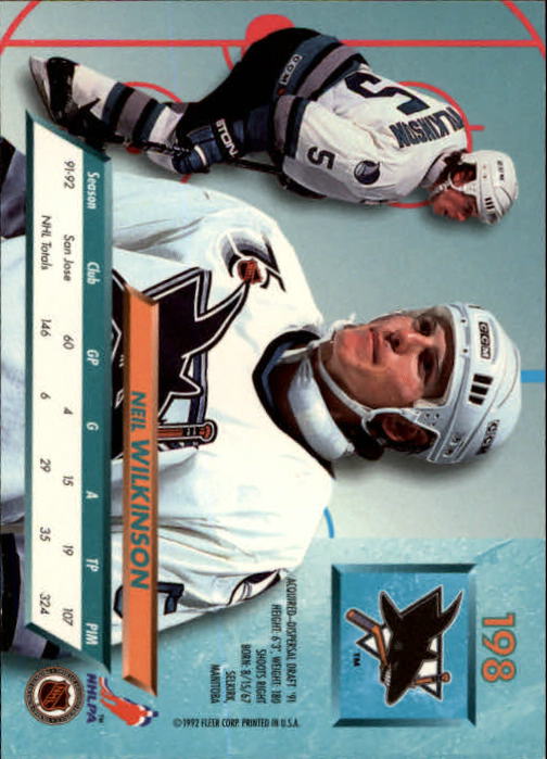 A5576 - Carte Ultra Hockey 1992-93 #s 1-250 + recrues - au choix - 15+ LIVRAISON GRATUITE AUX ÉTATS-UNIS - Photo 393/497