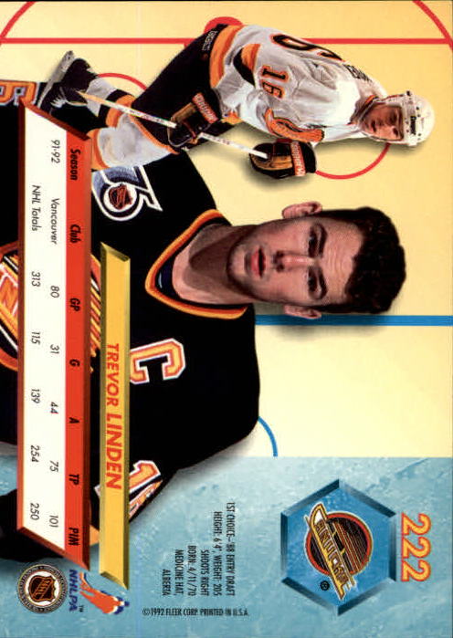 A5576 - Carte Ultra Hockey 1992-93 #s 1-250 + recrues - au choix - 15+ LIVRAISON GRATUITE AUX ÉTATS-UNIS - Photo 441/497