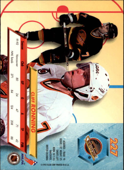 A5576 - Carte Ultra Hockey 1992-93 #s 1-250 + recrues - au choix - 15+ LIVRAISON GRATUITE AUX ÉTATS-UNIS - Photo 451/497