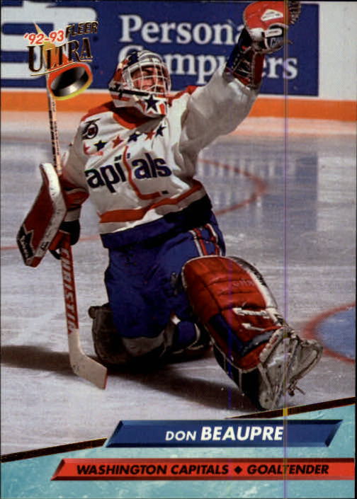1992-93 Ultra #229 Don Beaupre