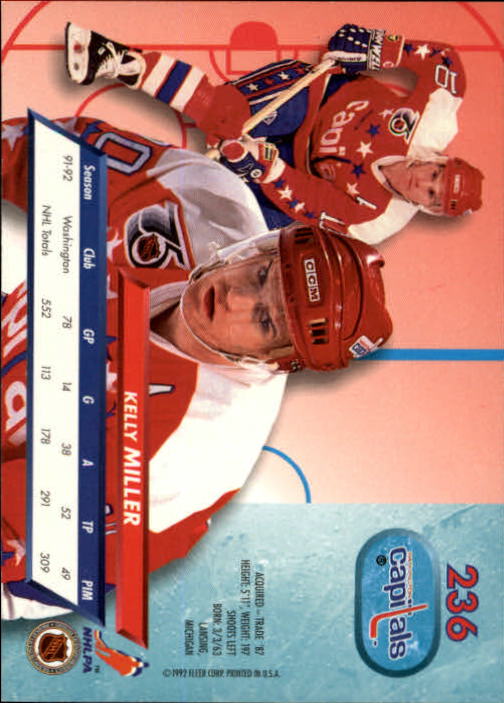A5576 - Carte Ultra Hockey 1992-93 #s 1-250 + recrues - au choix - 15+ LIVRAISON GRATUITE AUX ÉTATS-UNIS - Photo 469/497