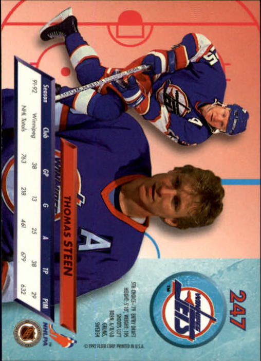 A5576 - Carte Ultra Hockey 1992-93 #s 1-250 + recrues - au choix - 15+ LIVRAISON GRATUITE AUX ÉTATS-UNIS - Photo 491/497