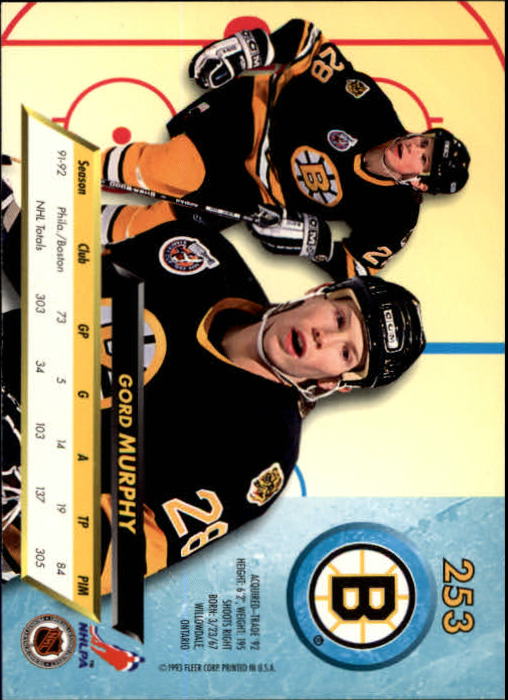 A5576- 1992-93 Ultra Hockey Cards 251-450 +Inserts -You Pick- 15+ FREE US SHIP - Bild 7 von 404