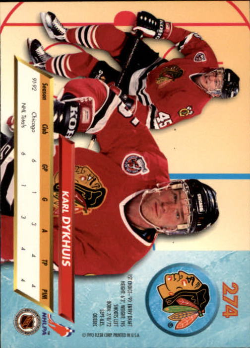 A5576- 1992-93 Ultra Hockey Cards 251-450 +Inserts -You Pick- 15+ FREE US SHIP - Bild 49 von 404