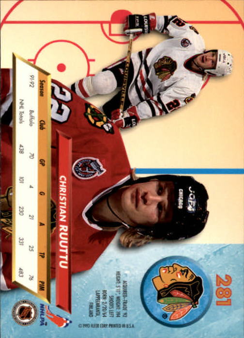 A5576- 1992-93 Ultra Hockey Cards 251-450 +Inserts -You Pick- 15+ FREE US SHIP - Bild 63 von 404