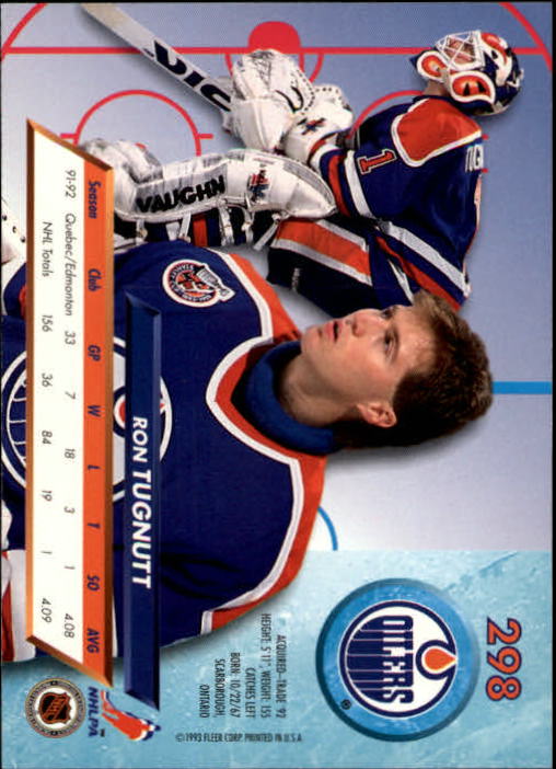 A5576- 1992-93 Ultra Hockey Cards 251-450 +Inserts -You Pick- 15+ FREE US SHIP - Bild 97 von 404