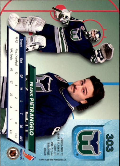 A5576- 1992-93 Ultra Hockey Cards 251-450 +Inserts -You Pick- 15+ FREE US SHIP - Bild 107 von 404