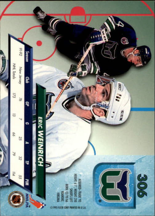 A5576- 1992-93 Ultra Hockey Cards 251-450 +Inserts -You Pick- 15+ FREE US SHIP - Bild 113 von 404