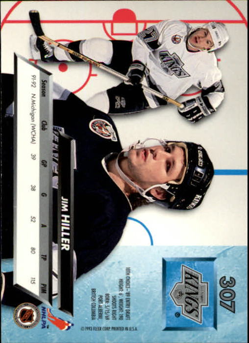 A5576- 1992-93 Ultra Hockey Cards 251-450 +Inserts -You Pick- 15+ FREE US SHIP - Bild 115 von 404