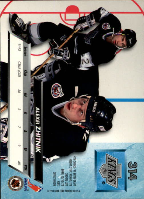 A5576- 1992-93 Ultra Hockey Cards 251-450 +Inserts -You Pick- 15+ FREE US SHIP - Bild 129 von 404