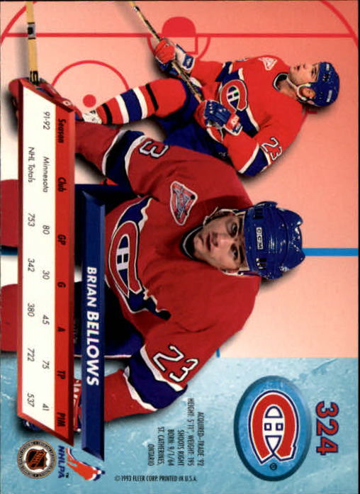 A5576- 1992-93 Ultra Hockey Cards 251-450 +Inserts -You Pick- 15+ FREE US SHIP - Bild 149 von 404