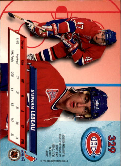 A5576- 1992-93 Ultra Hockey Cards 251-450 +Inserts -You Pick- 15+ FREE US SHIP - Bild 159 von 404