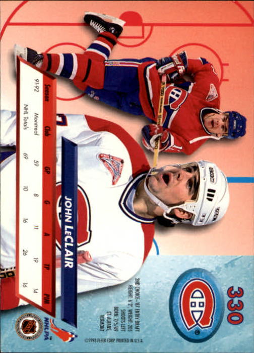 A5576- 1992-93 Ultra Hockey Cards 251-450 +Inserts -You Pick- 15+ FREE US SHIP - Bild 161 von 404