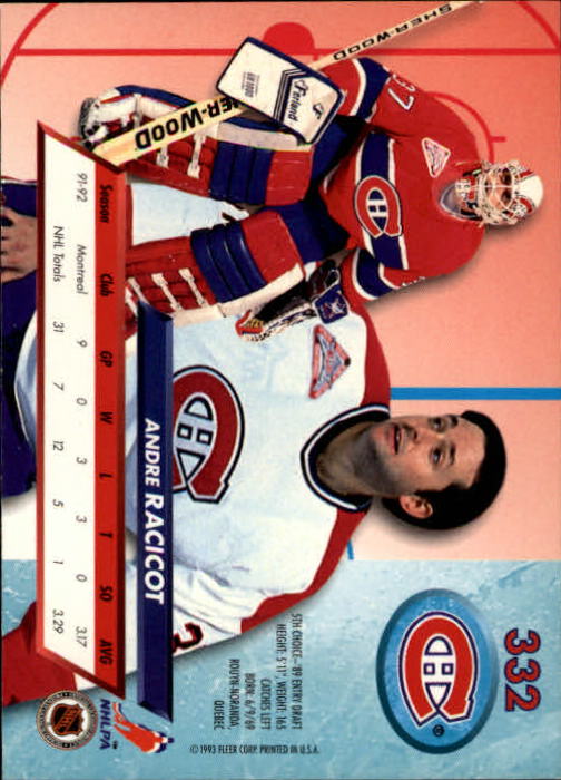 A5576- 1992-93 Ultra Hockey Cards 251-450 +Inserts -You Pick- 15+ FREE US SHIP - Bild 165 von 404