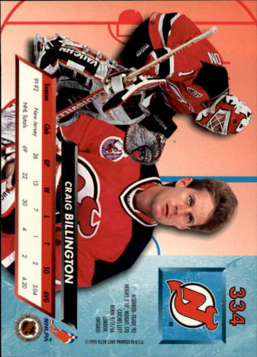 A5576- 1992-93 Ultra Hockey Cards 251-450 +Inserts -You Pick- 15+ FREE US SHIP - Bild 169 von 404