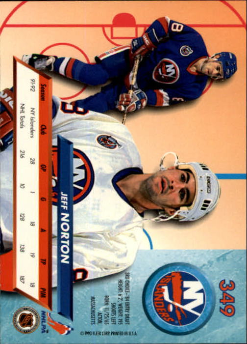 A5576- 1992-93 Ultra Hockey Cards 251-450 +Inserts -You Pick- 15+ FREE US SHIP - Bild 199 von 404
