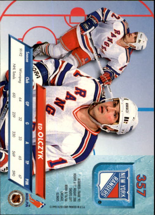 A5576- 1992-93 Ultra Hockey Cards 251-450 +Inserts -You Pick- 15+ FREE US SHIP - Bild 215 von 404
