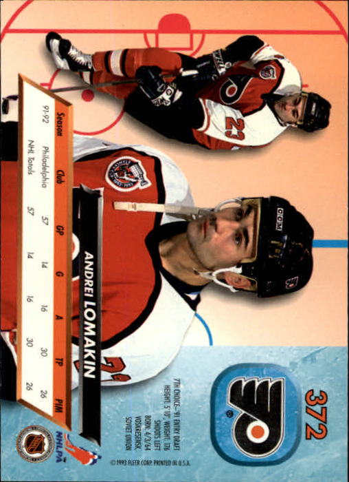 A5576- 1992-93 Ultra Hockey Cards 251-450 +Inserts -You Pick- 15+ FREE US SHIP - Bild 245 von 404