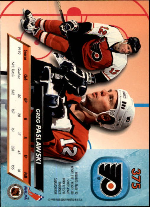 A5576- 1992-93 Ultra Hockey Cards 251-450 +Inserts -You Pick- 15+ FREE US SHIP - Bild 251 von 404