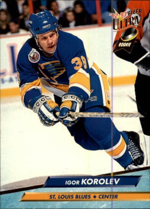 A5576- 1992-93 Ultra Hockey Cards 251-450 +Inserts -You Pick- 15+ FREE US SHIP - Bild 290 von 404