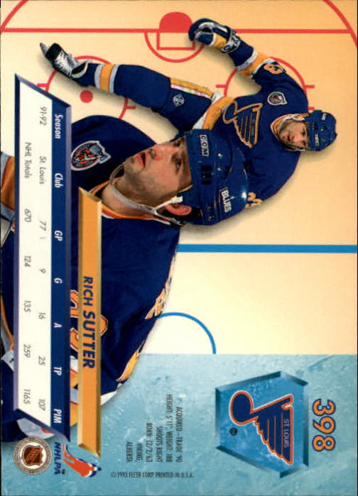 A5576- 1992-93 Ultra Hockey Cards 251-450 +Inserts -You Pick- 15+ FREE US SHIP - Bild 297 von 404