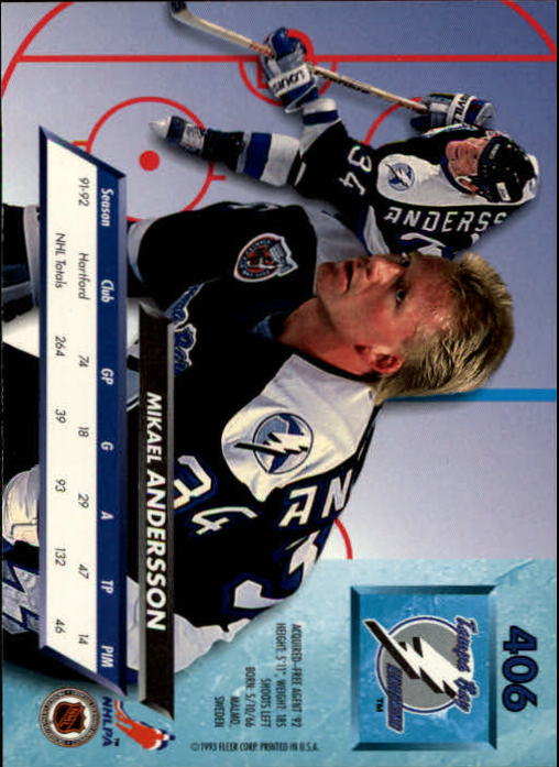 A5576- 1992-93 Ultra Hockey Cards 251-450 +Inserts -You Pick- 15+ FREE US SHIP - Bild 313 von 404