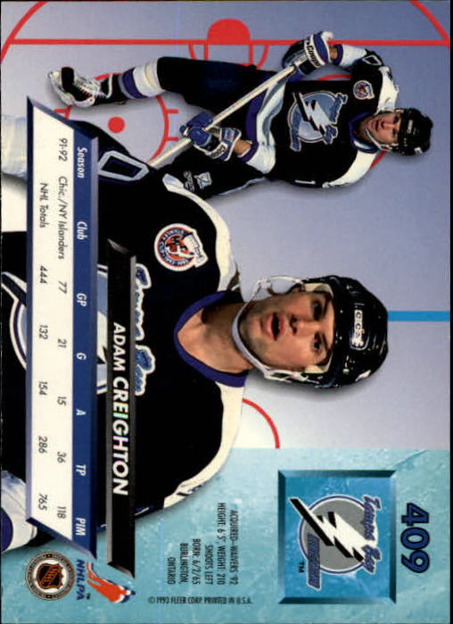 A5576- 1992-93 Ultra Hockey Cards 251-450 +Inserts -You Pick- 15+ FREE US SHIP - Bild 319 von 404