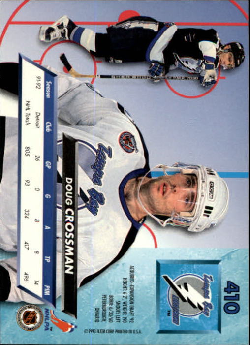 A5576- 1992-93 Ultra Hockey Cards 251-450 +Inserts -You Pick- 15+ FREE US SHIP - Bild 321 von 404