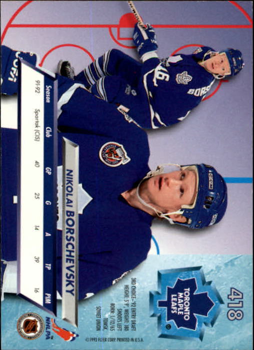 A5576- 1992-93 Ultra Hockey Cards 251-450 +Inserts -You Pick- 15+ FREE US SHIP - Bild 337 von 404