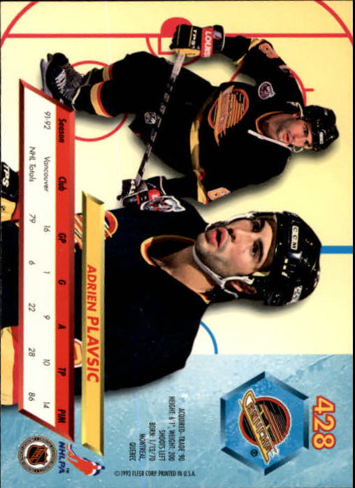A5576- 1992-93 Ultra Hockey Cards 251-450 +Inserts -You Pick- 15+ FREE US SHIP - Bild 357 von 404