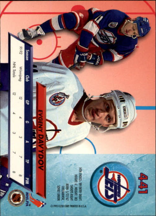 A5576- 1992-93 Ultra Hockey Cards 251-450 +Inserts -You Pick- 15+ FREE US SHIP - Bild 383 von 404