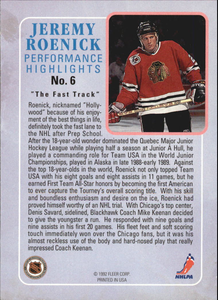 A5576- 1992-93 Ultra Hockey Cards 251-450 +Inserts -You Pick- 15+ FREE US SHIP - Bild 404 von 404