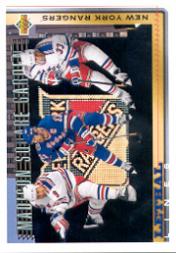 1992-93 Upper Deck #453 New York Rangers LL/Mark Messier/Tony Amonte/Adam Graves