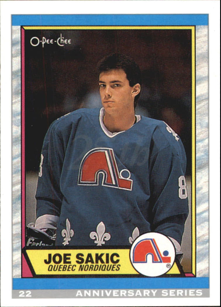 1992-93 O-Pee-Chee 25th Anniversary #22 Joe Sakic