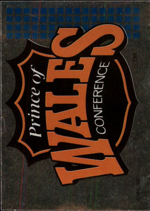 1992-93 Panini Stickers #276 Prince of Wales/Conference Logo