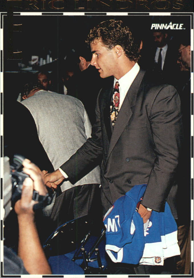 1992-93 Pinnacle Eric Lindros #17 First-Round Draft Pick