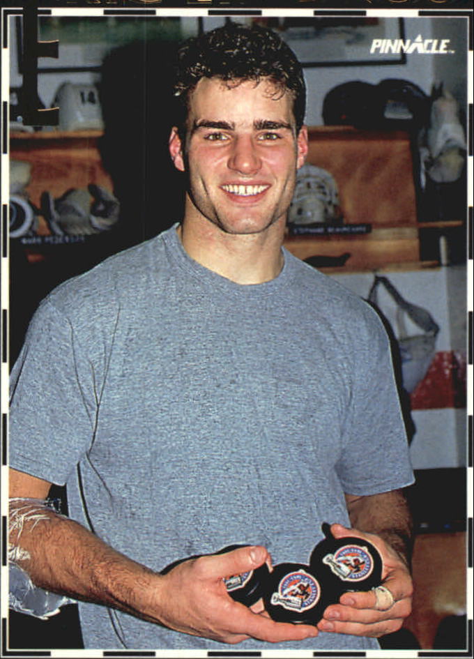 1992-93 Pinnacle Eric Lindros #25 First NHL Hat Trick