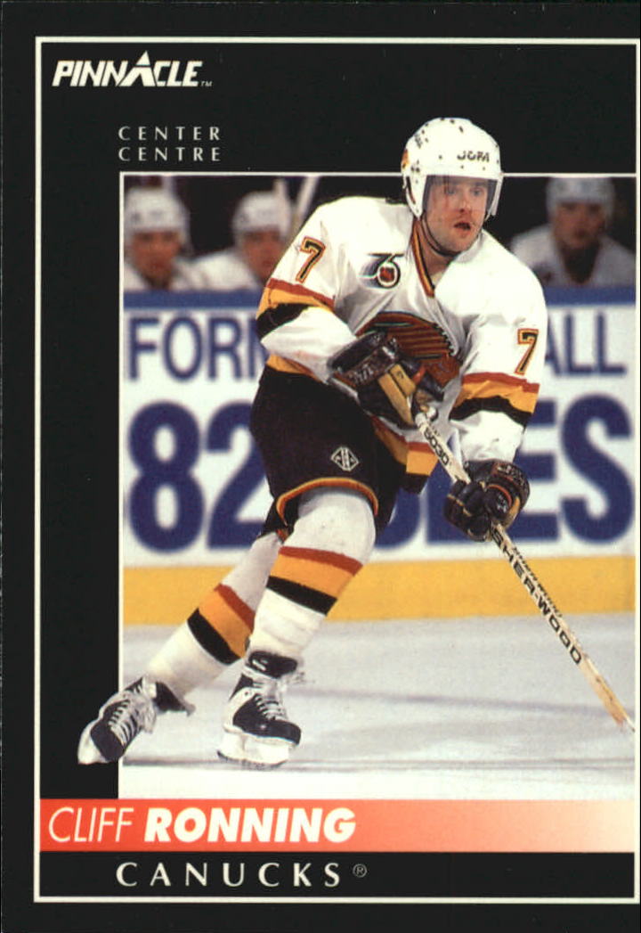 1992-93 Pinnacle French #12 Cliff Ronning