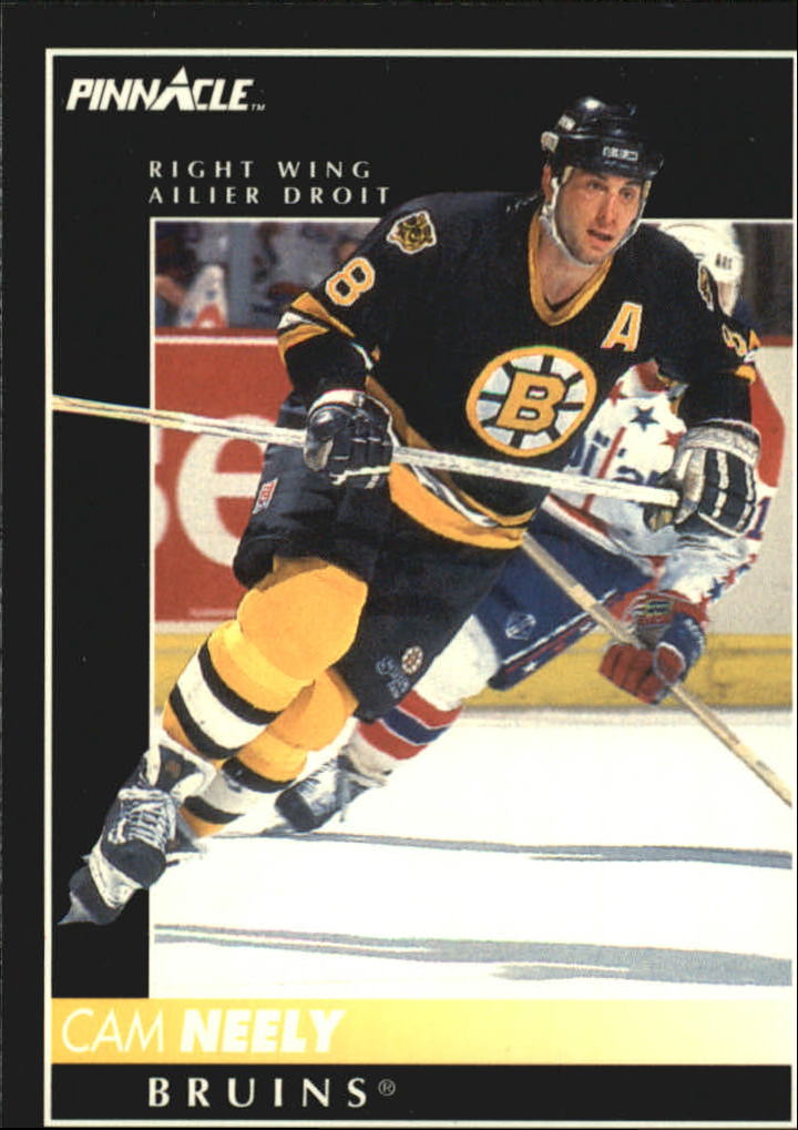 1992-93 Pinnacle French #25 Cam Neely