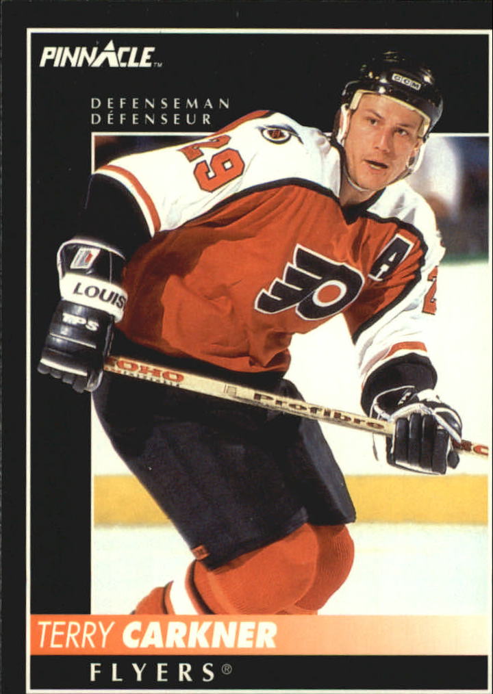 1992-93 Pinnacle French #63 Terry Carkner