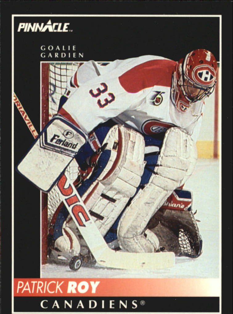 1992-93 Pinnacle French #130 Patrick Roy