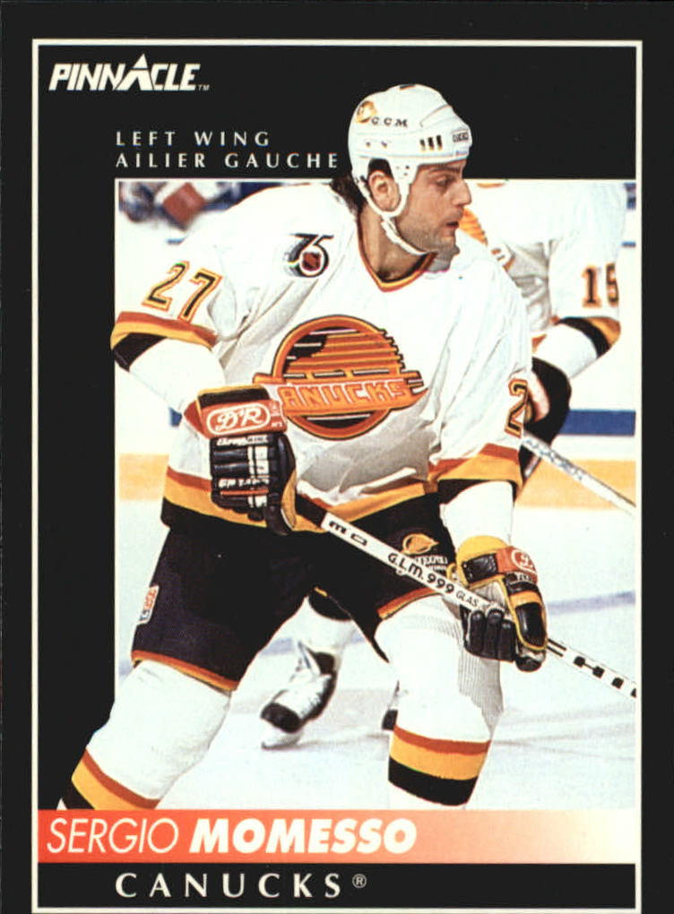 1992-93 Pinnacle French #163 Sergio Momesso
