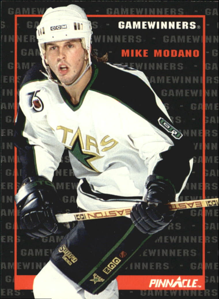 1992-93 Pinnacle French #260 Mike Modano GW